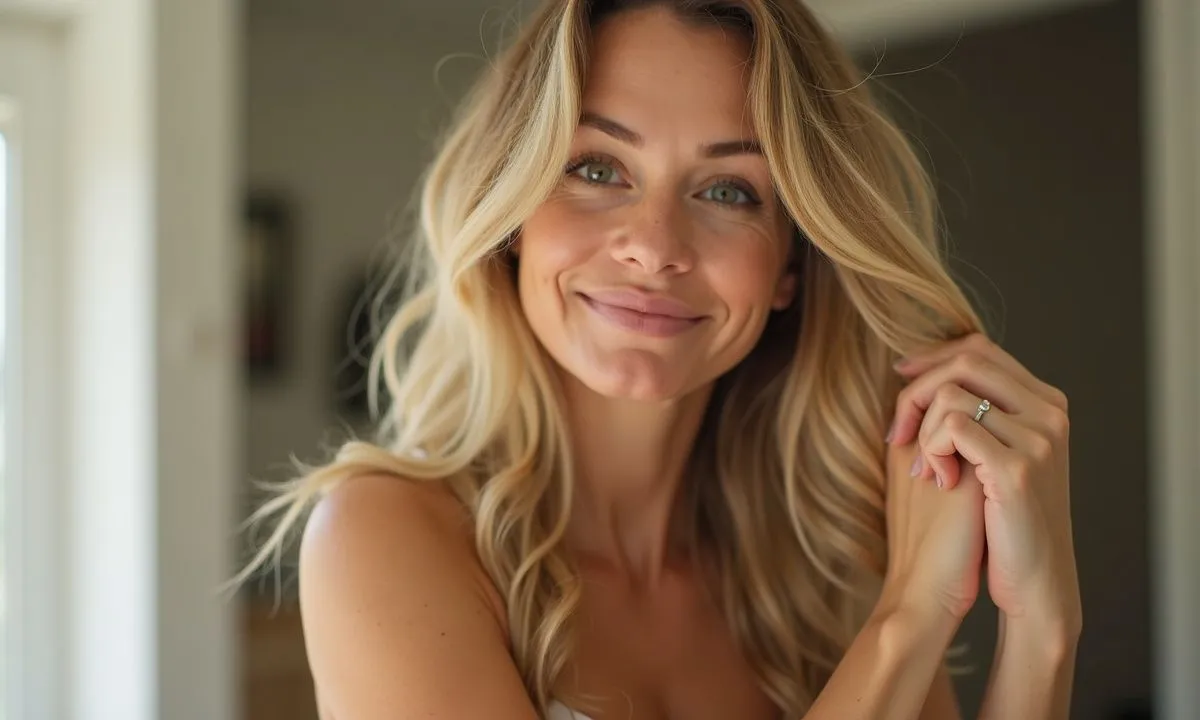 This 2-ingredient hair rinse with apple cider vinegar makes hair shinier than expensive conditioners