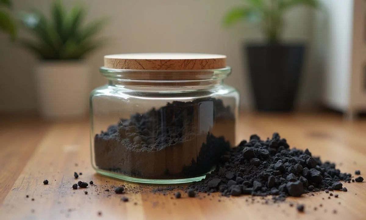 The simple trick: keep a jar of activated charcoal near your shoes to kill bad odors