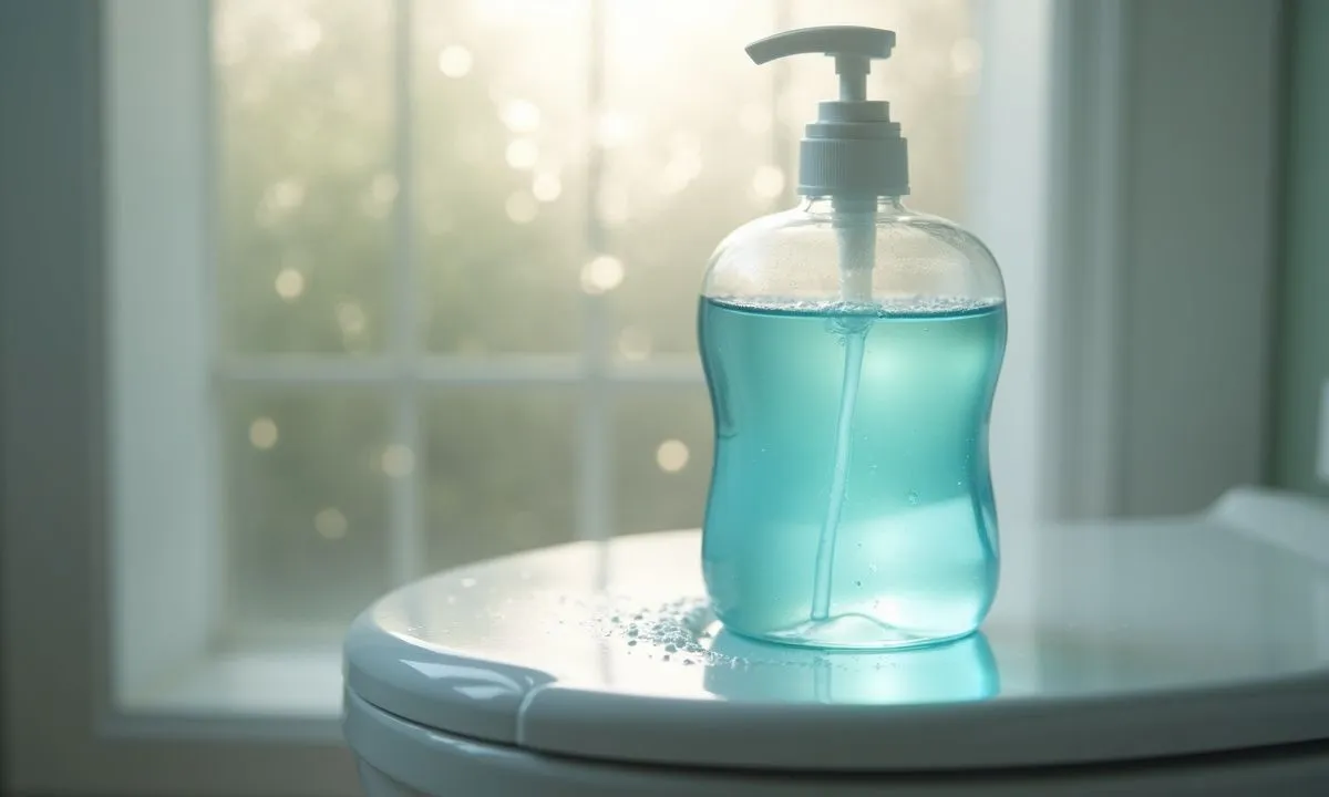 One drop of dish soap in the toilet tank – the gross odor and stain fix you'll wish you knew sooner